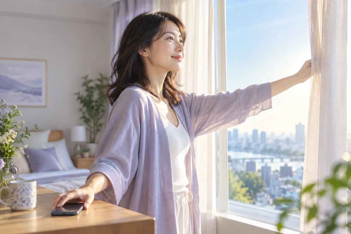 好きな人を忘れて自分の未来へ進もうとする女性