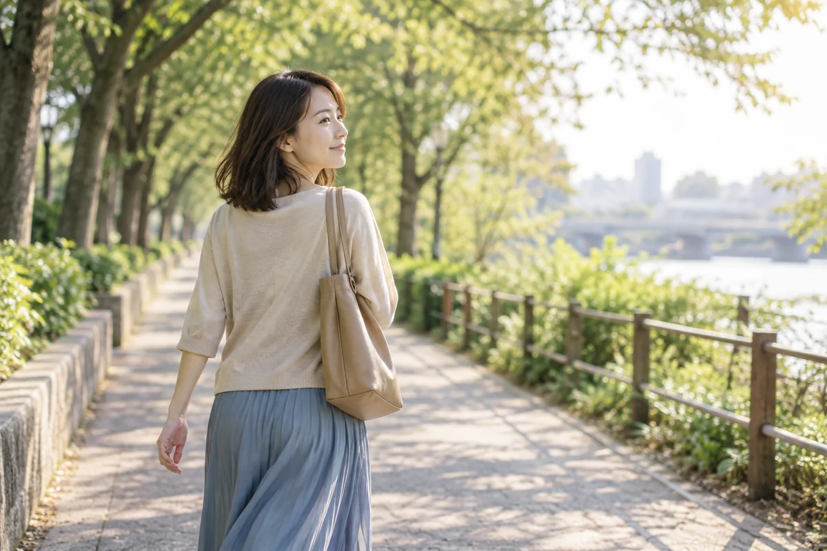復縁に向けて焦らず一歩ずつ進む決意をした女性