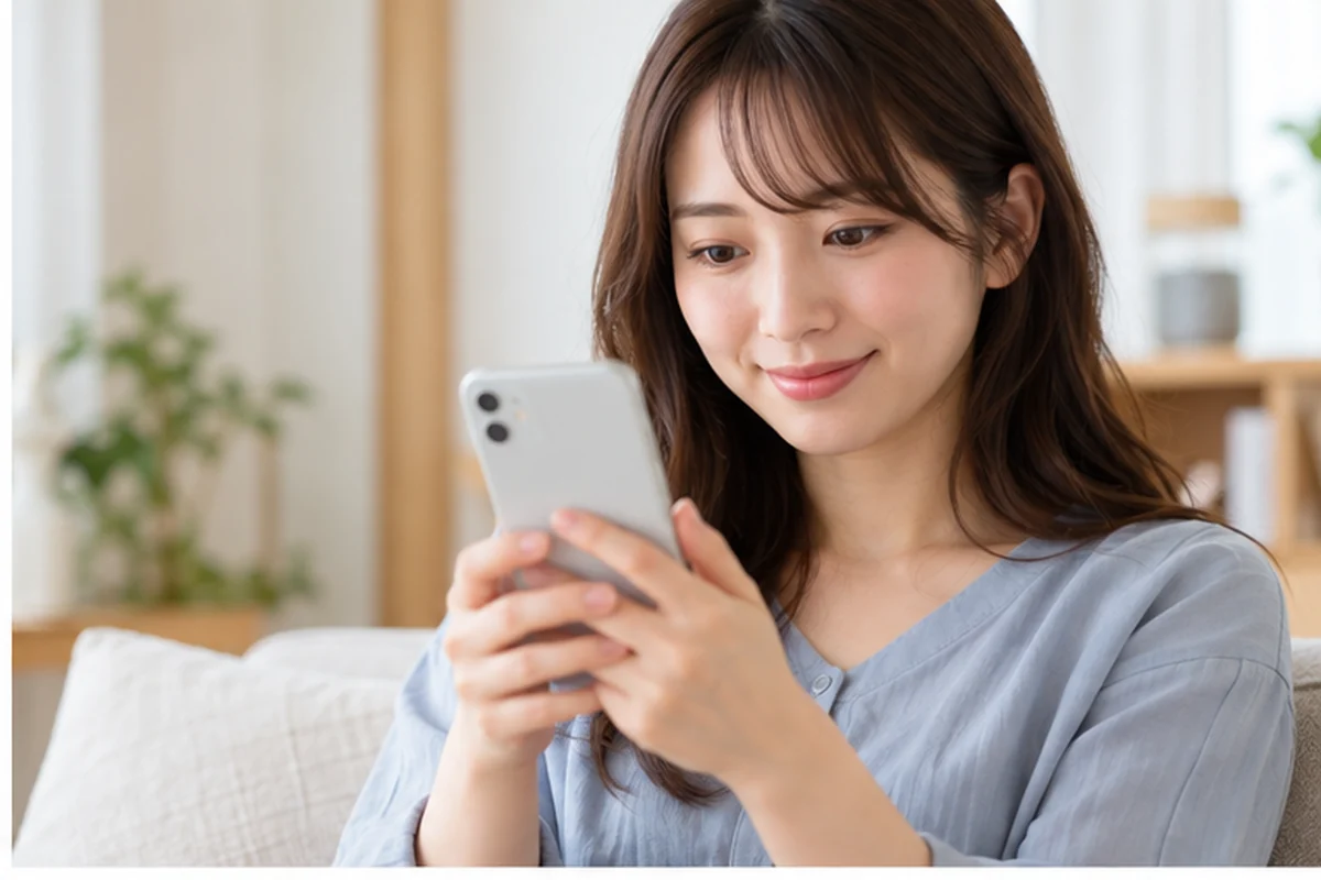 エキサイト電話占いの支払い方法を比較する女性