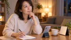 エキサイト電話占いで復縁相談を考える女性