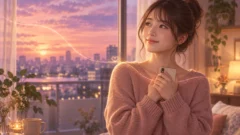 誰かに想われているスピリチュアルサインを感じる女性