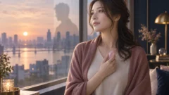 叶わない恋の意味を見つめ、未来へ進もうとする女性