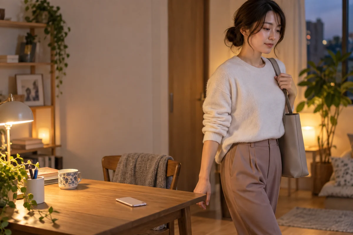 元恋人への連続連絡をやめてスマートフォンから離れる女性