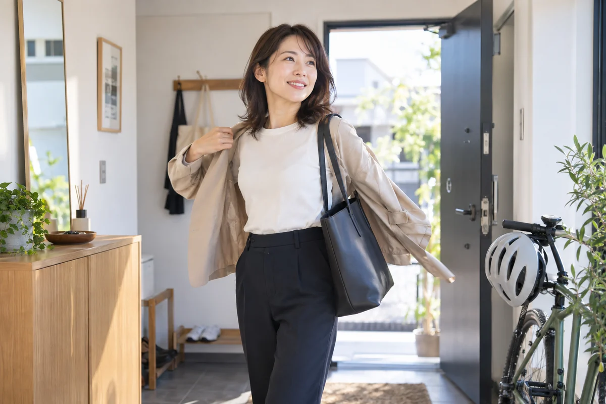 復縁の結果だけに縛られず新しい一日へ出かける女性