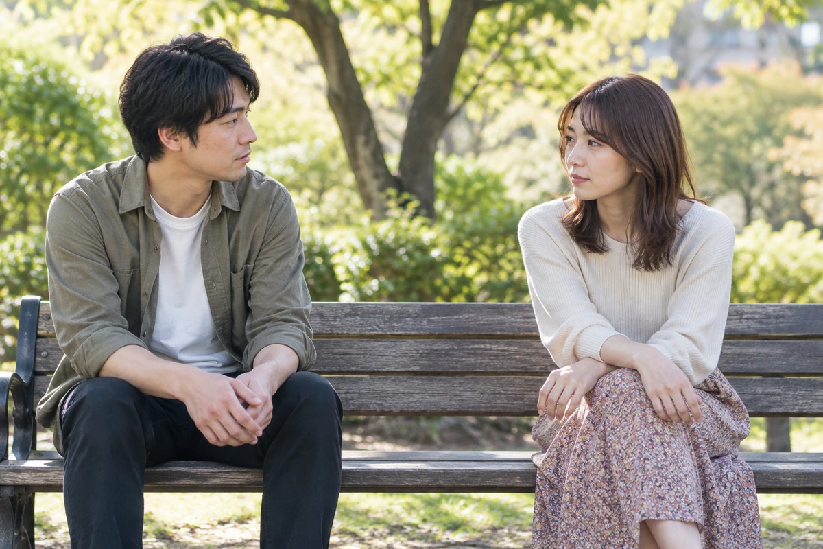 別れても友達でいたい理由を話す元恋人