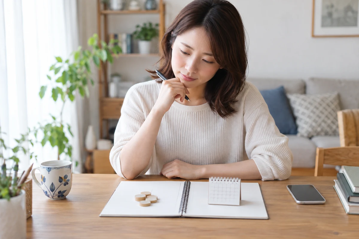 ポイント制と月額制を比較するノート