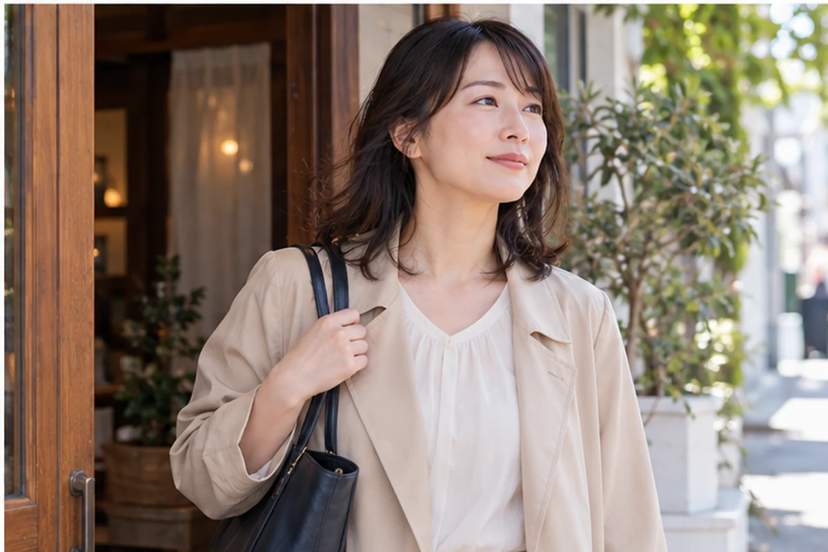 占い相談後に落ち着いて行動を考える女性
