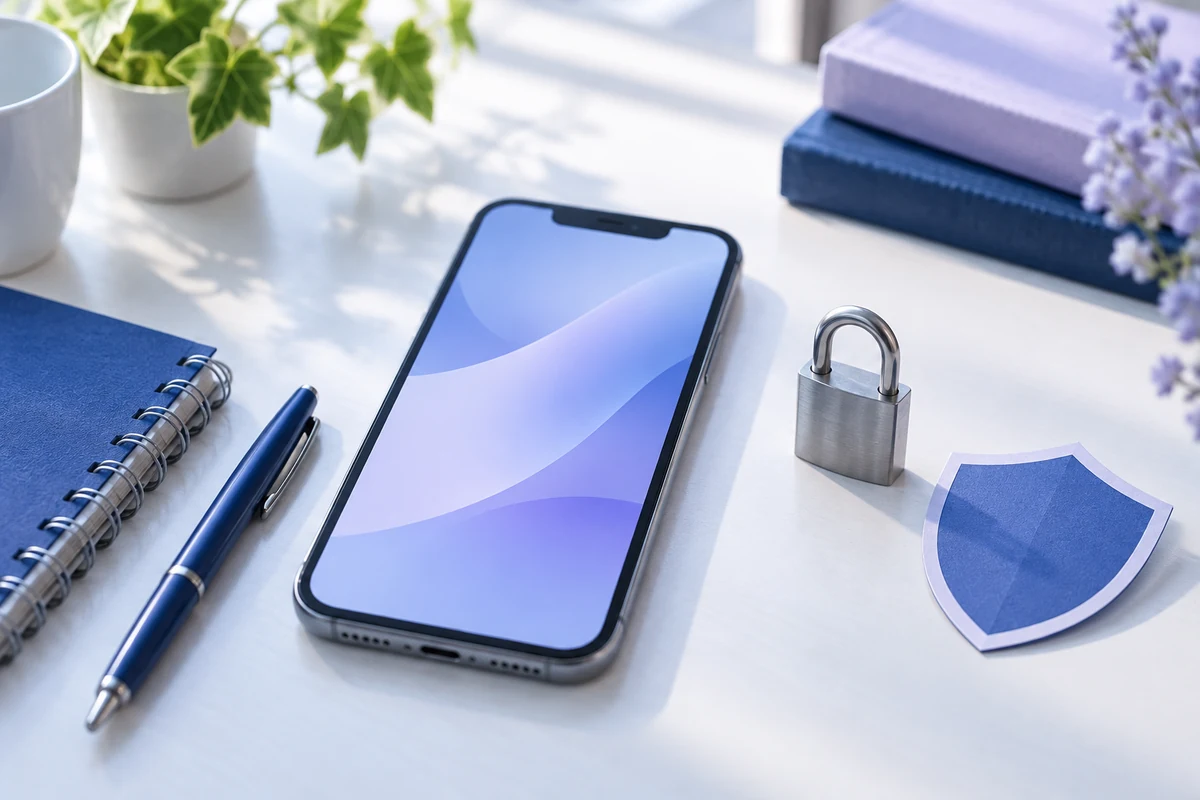 個人情報とパスワードを安全に管理するイメージ