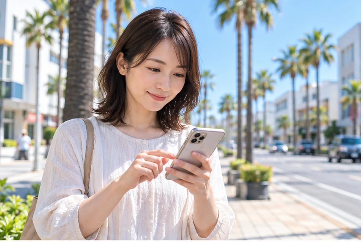 宮崎千里眼で当たる先生の選び方を比較する女性