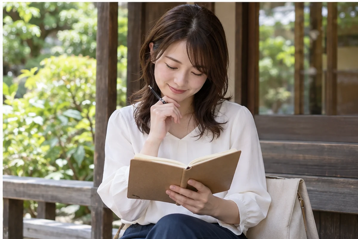奈良の占い相談後に行動を整理する女性