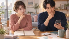 ペアーズの料金と評判を比較する男女