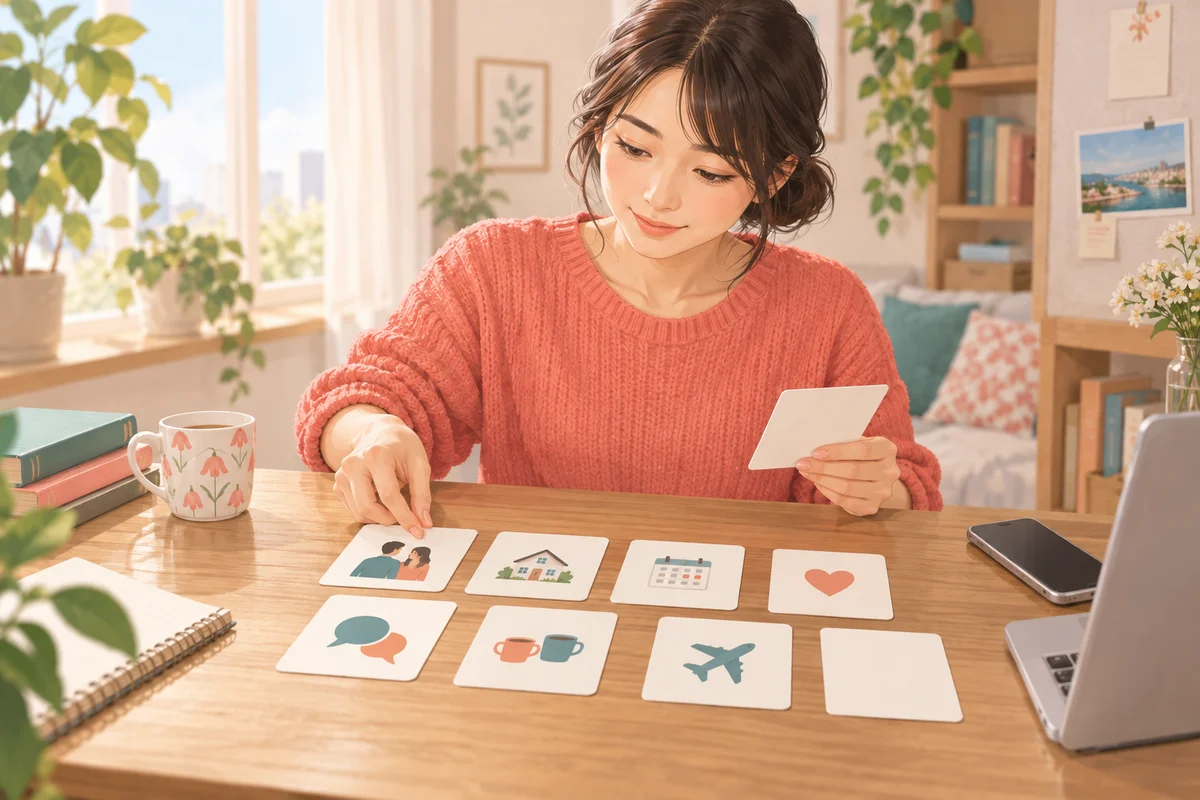 分かる情報と質問を相談前にメモする手元のイメージ