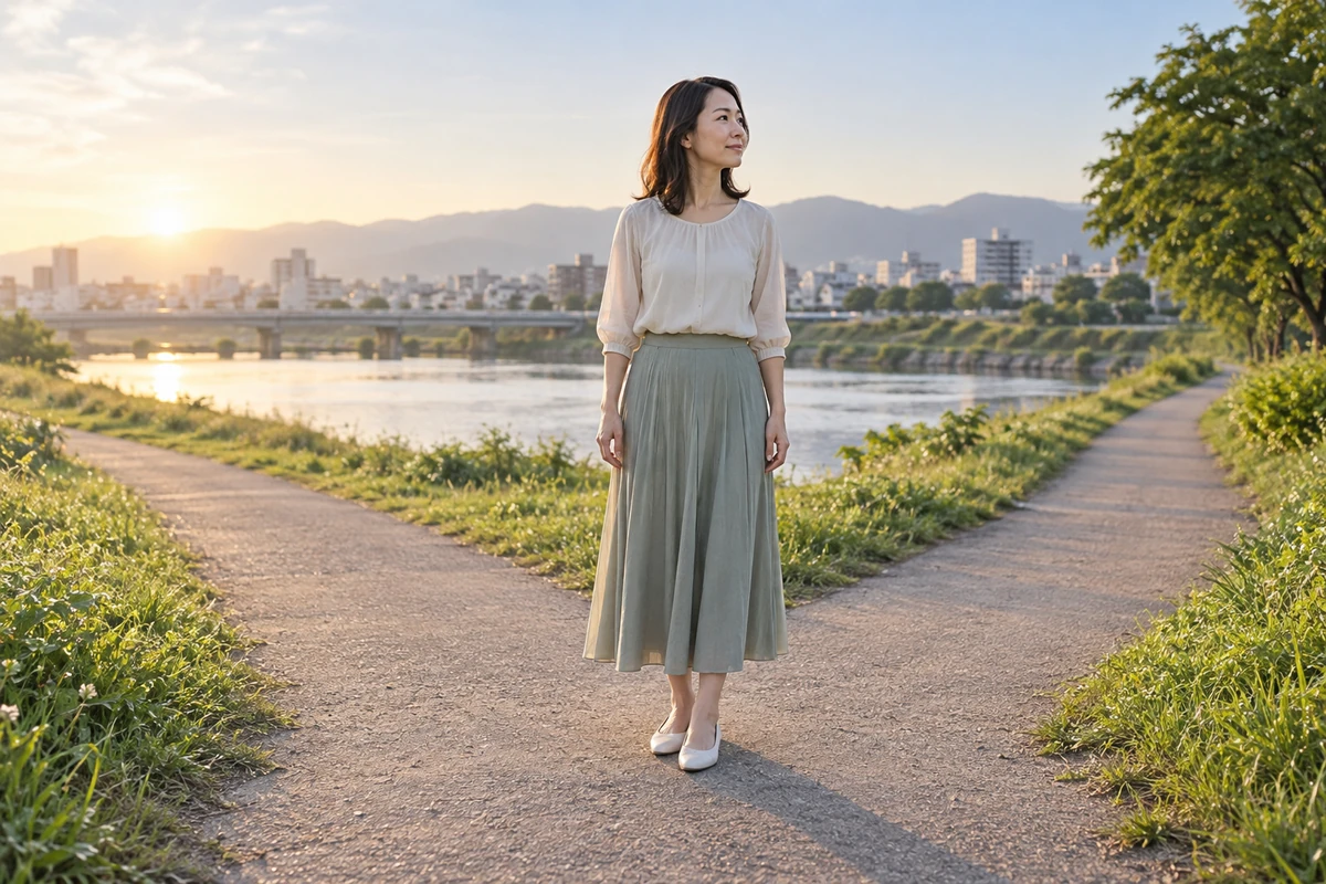 復縁を急がず自分に合う道を選ぼうとする女性