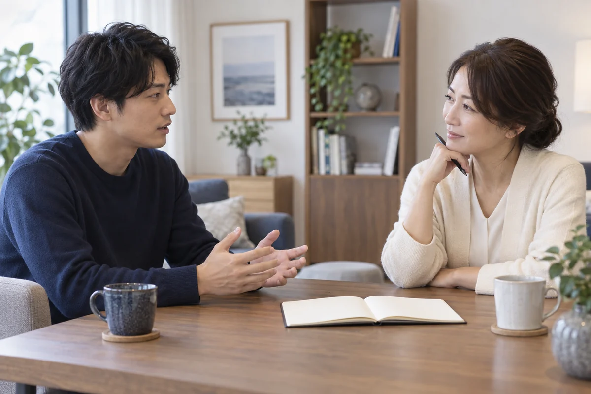 彼氏がいる相手への気持ちを信頼できる人へ相談する男性
