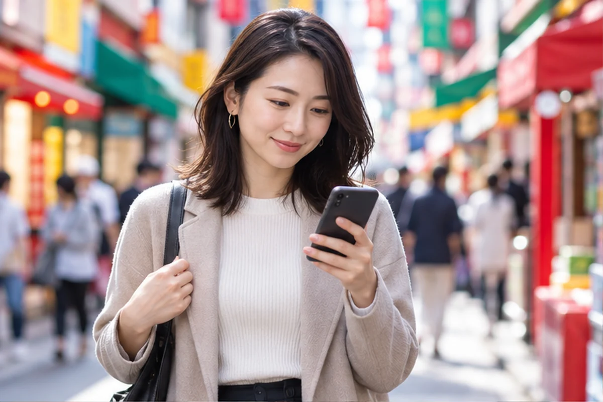 新大久保の占い5選を比較する女性