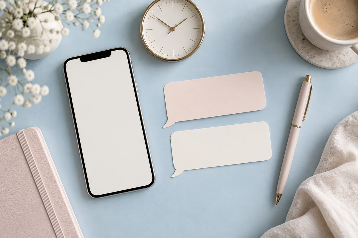 好きバレ後のLINEと返信ペースを考えるイメージ