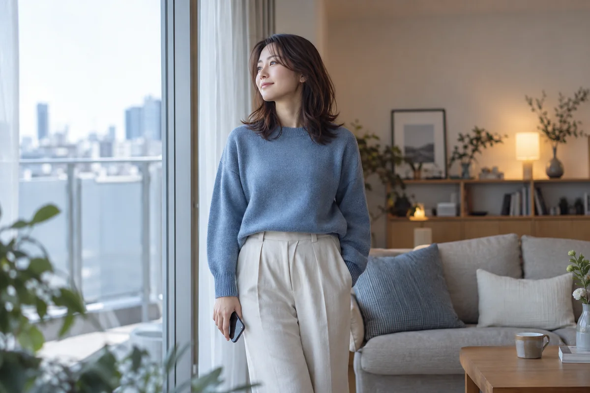 無理に関係を続けず自分の気持ちを尊重する女性