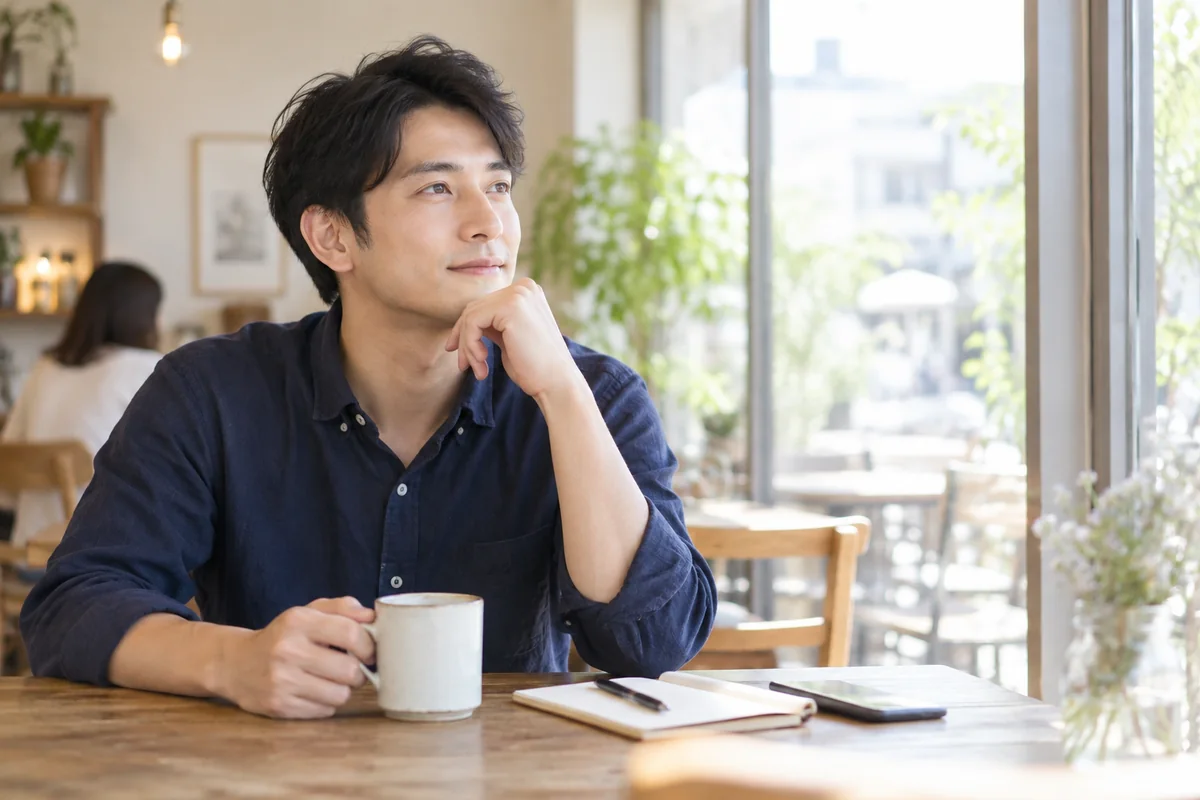 女性の反応について落ち着いて考える男性